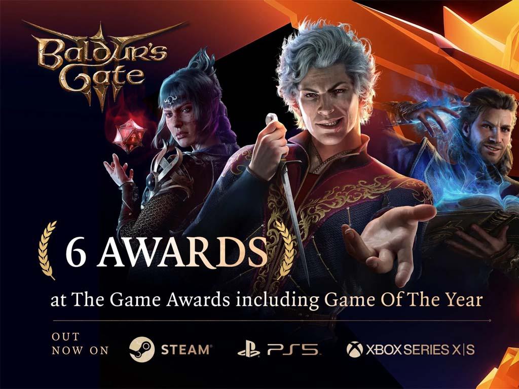 Baldur’s Gate III Wins Nebula Award for Best Game Writing