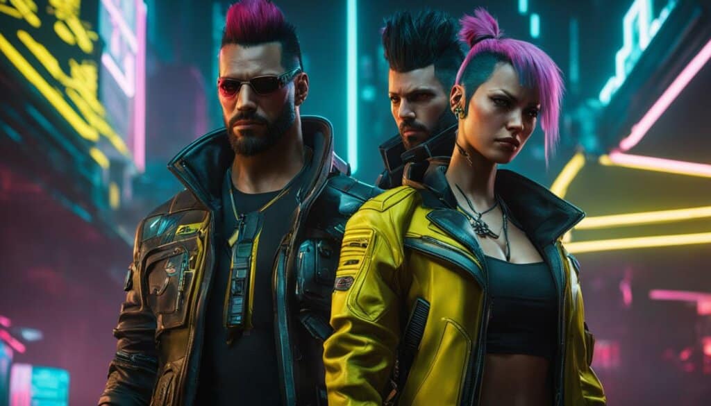 Cyberpunk 2077 Characters